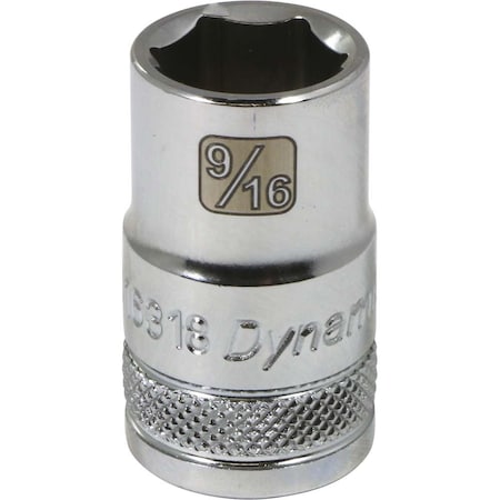 Dynamic 1/2" Drive, 9/16" SAE Socket, 6 Points D016318